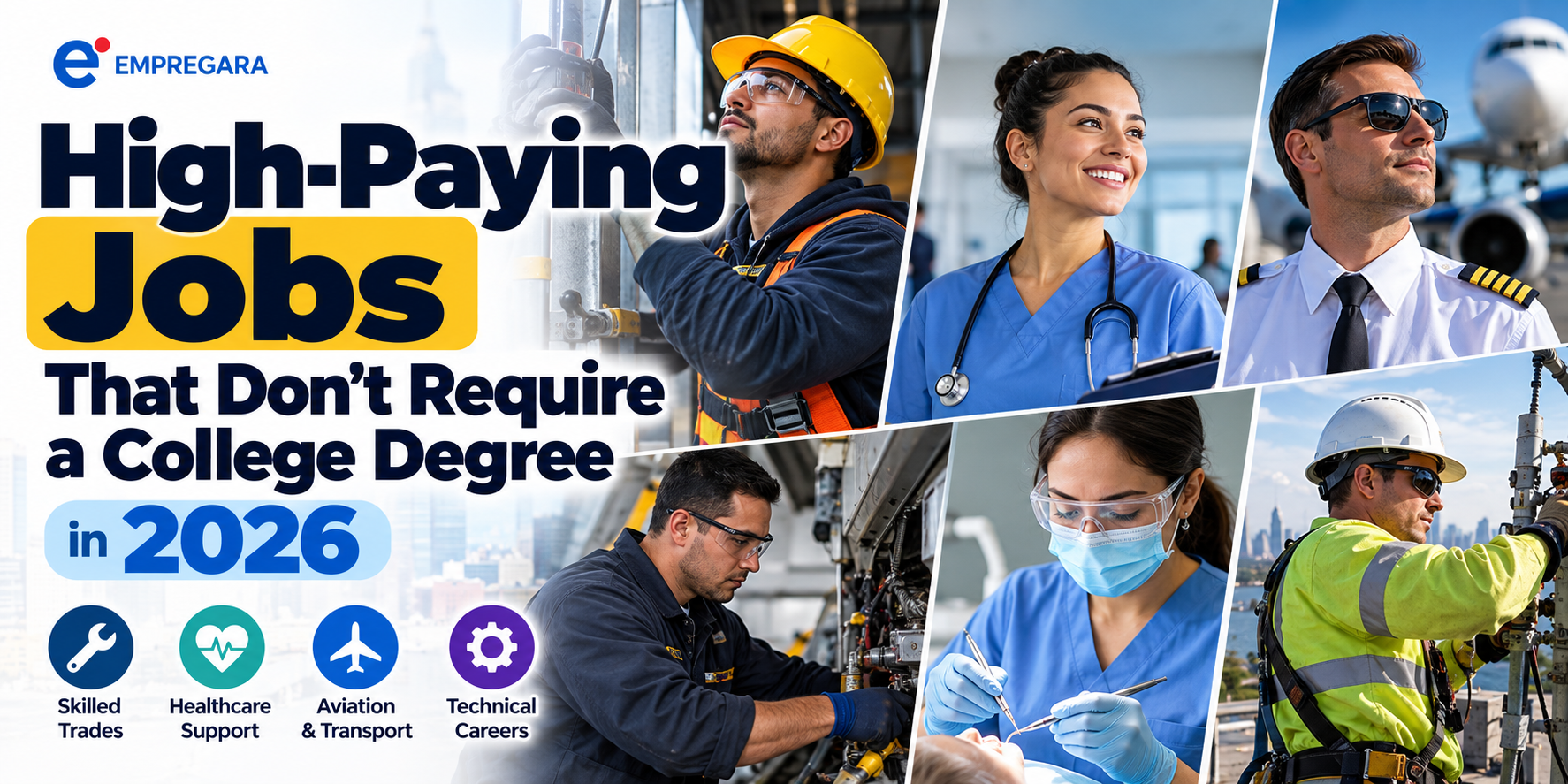 High-Paying Jobs That Don’t Require a College Degree in 2026