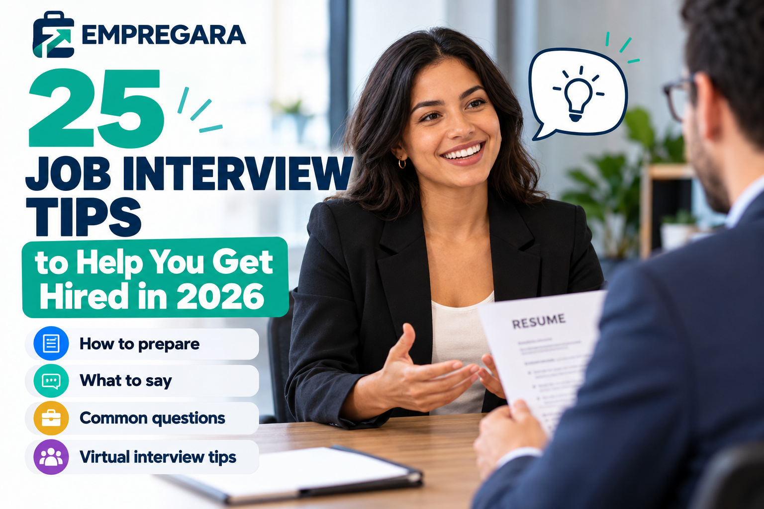 25 Job Interview Tips to Help You Get Hired in 2026