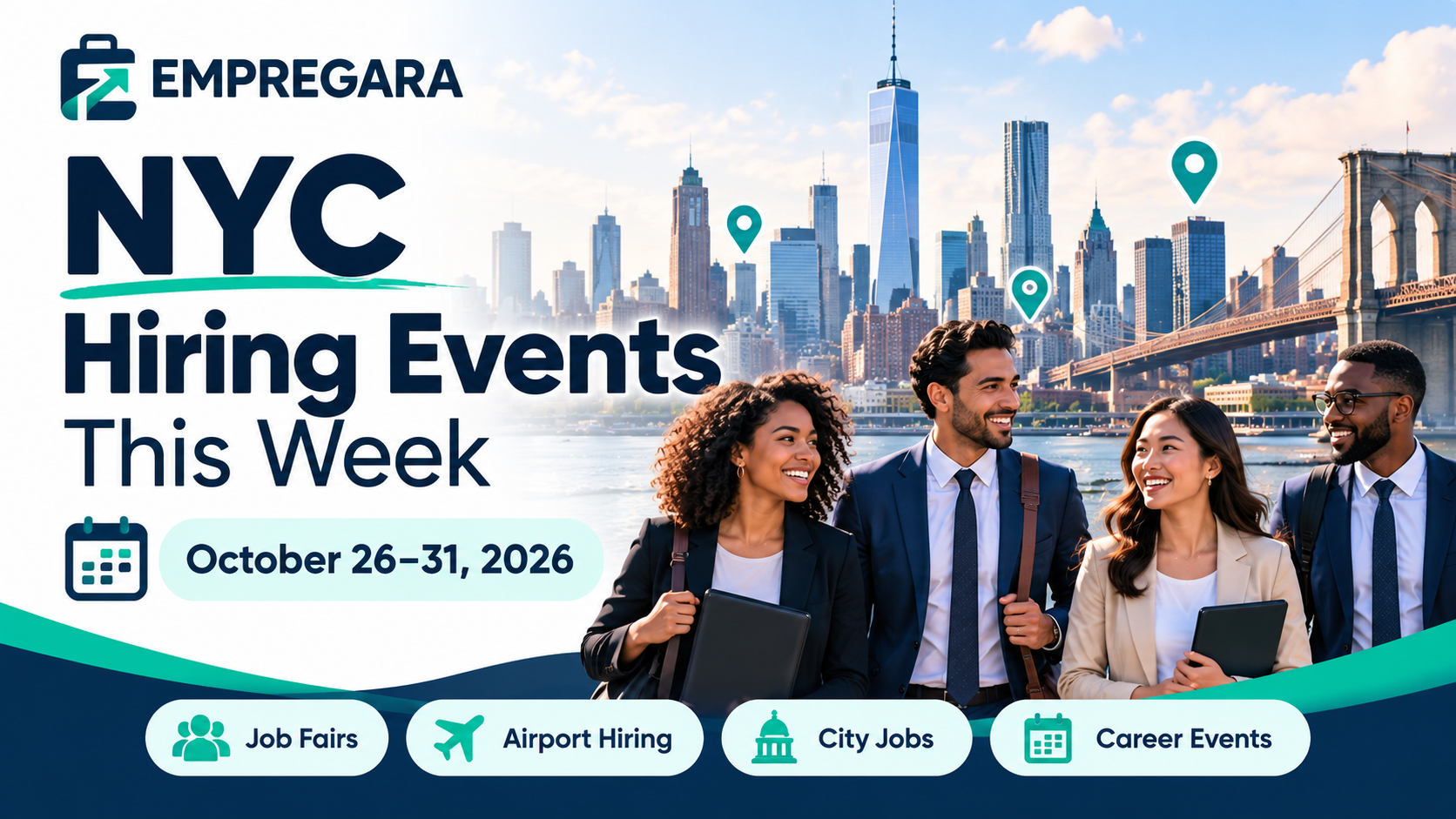 NYC Job Fairs & Hiring Events This Week: October 26–31, 2026