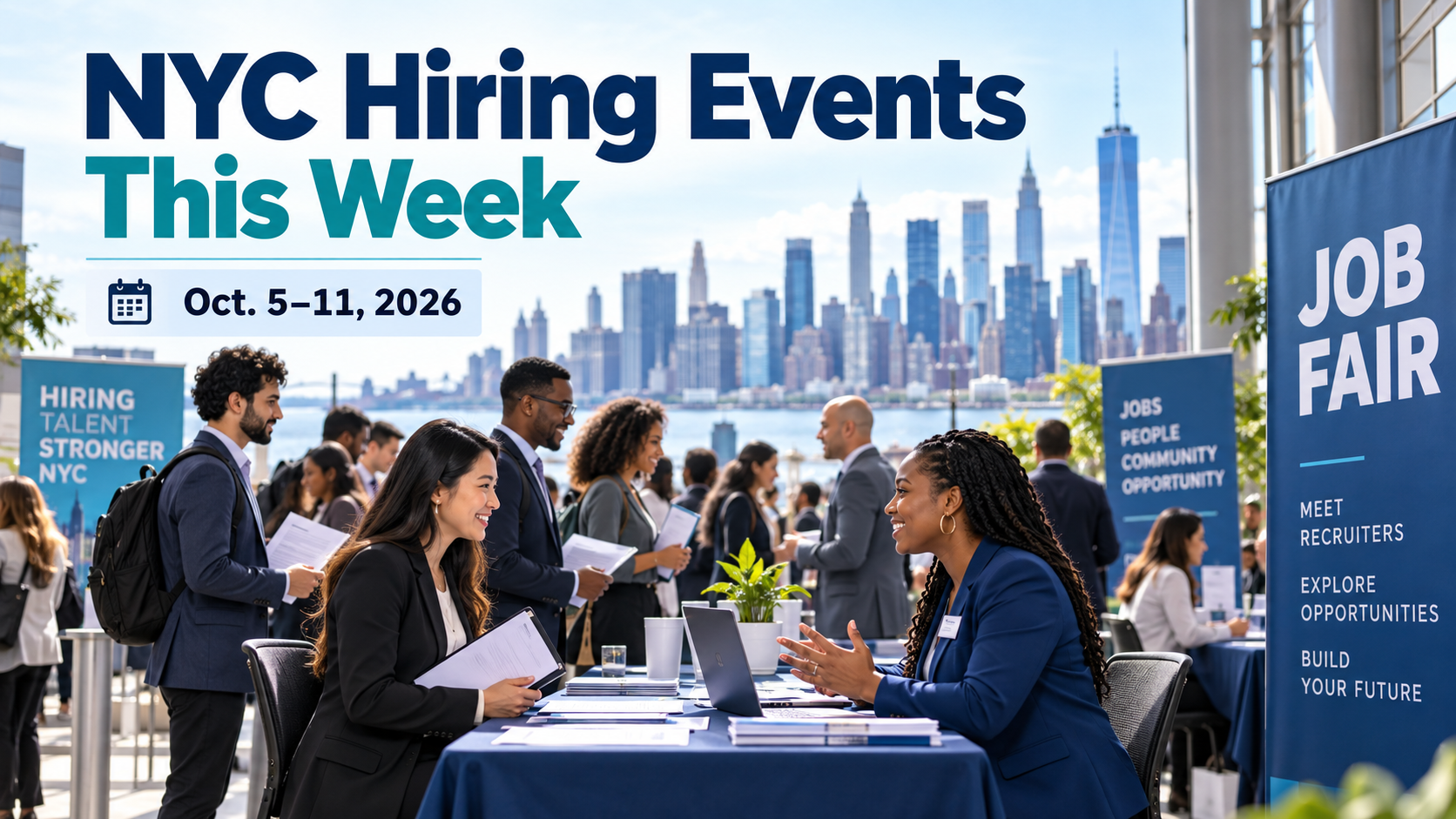 NYC Hiring Events This Week: Job Fairs & Recruitments, Oct. 5–11, 2026