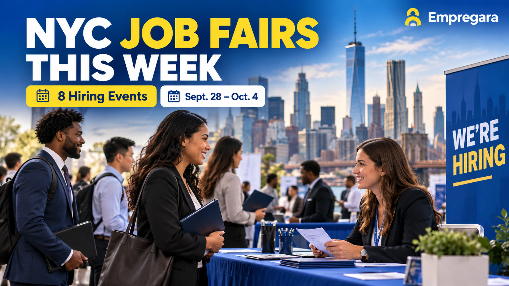 NYC Job Fairs This Week: 8 Hiring Events From Sept. 28 to Oct. 4